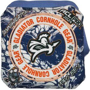 Gladiator Cornhole Gear 2024 Annihilator Pro Bags (4) & Sidekick carrying case
